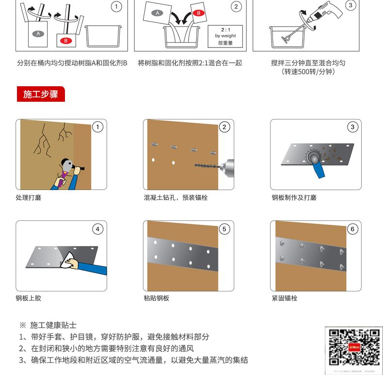 包钢米脂粘钢加固施工过程